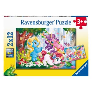 Ravensburger - Unicorns at Play - 2 X 12-piece Jigsaw Puzzles