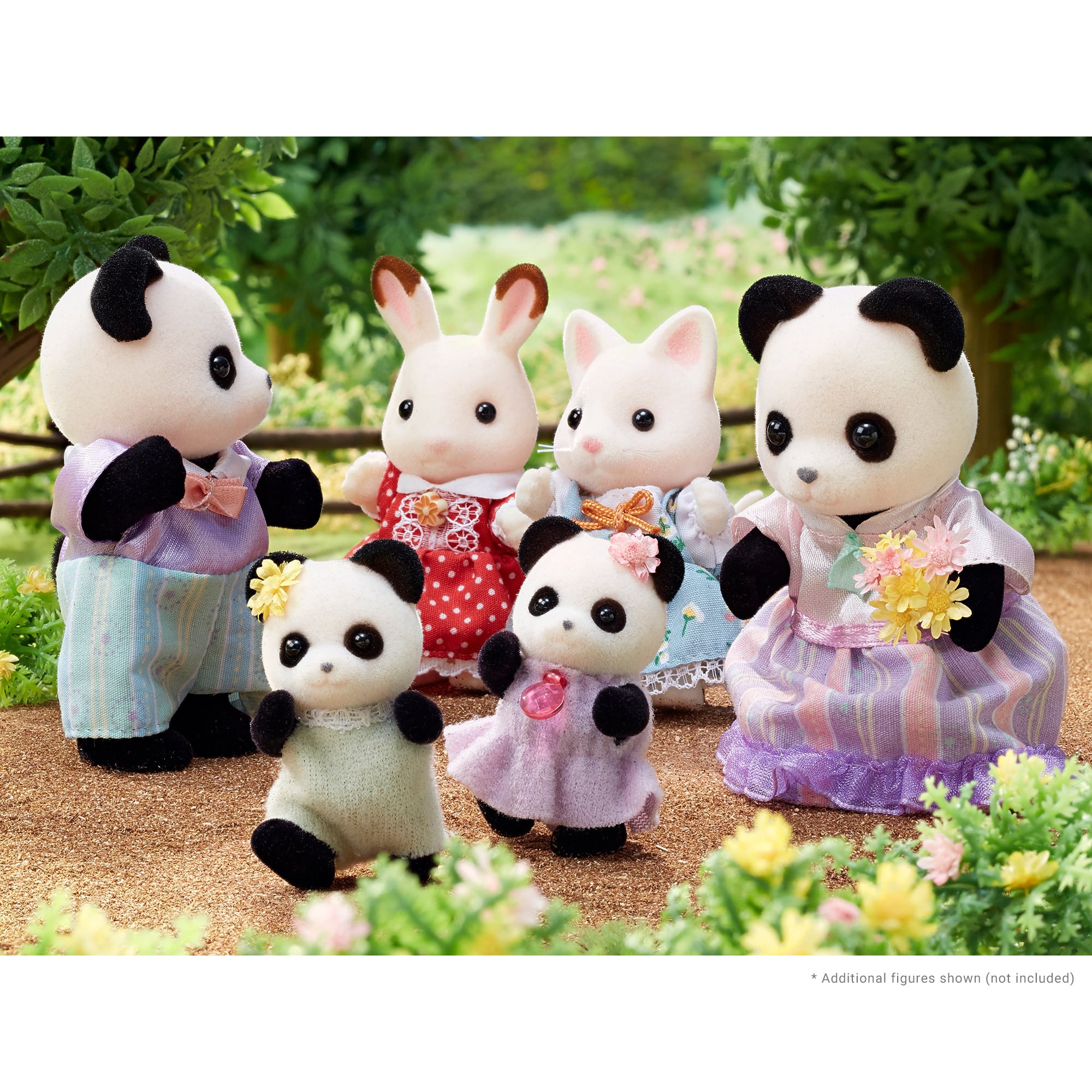 Sylvanian Families - Pookie Panda Family SF5529