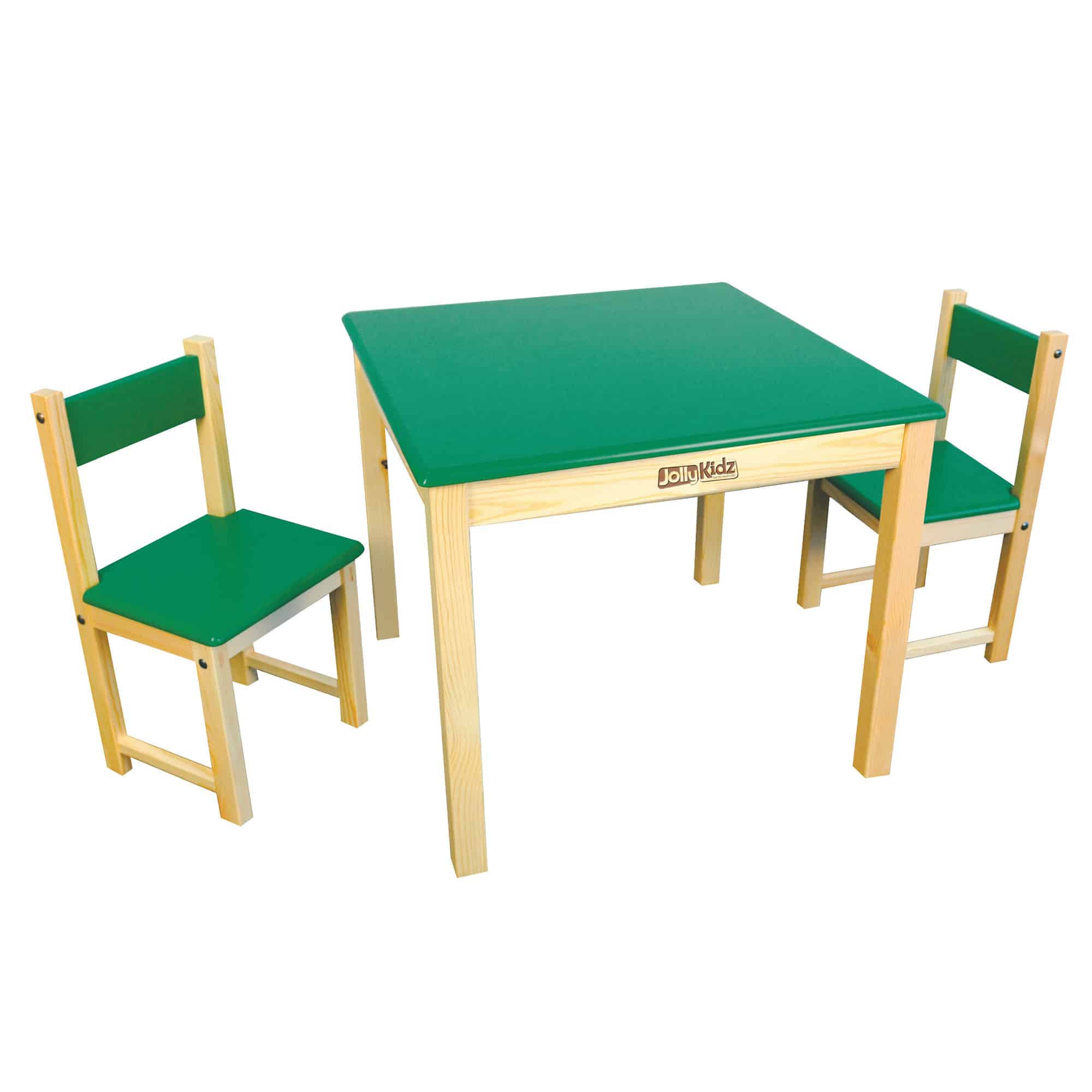 Jolly Kidz - Table And Chairs - Brightway Setting- Green