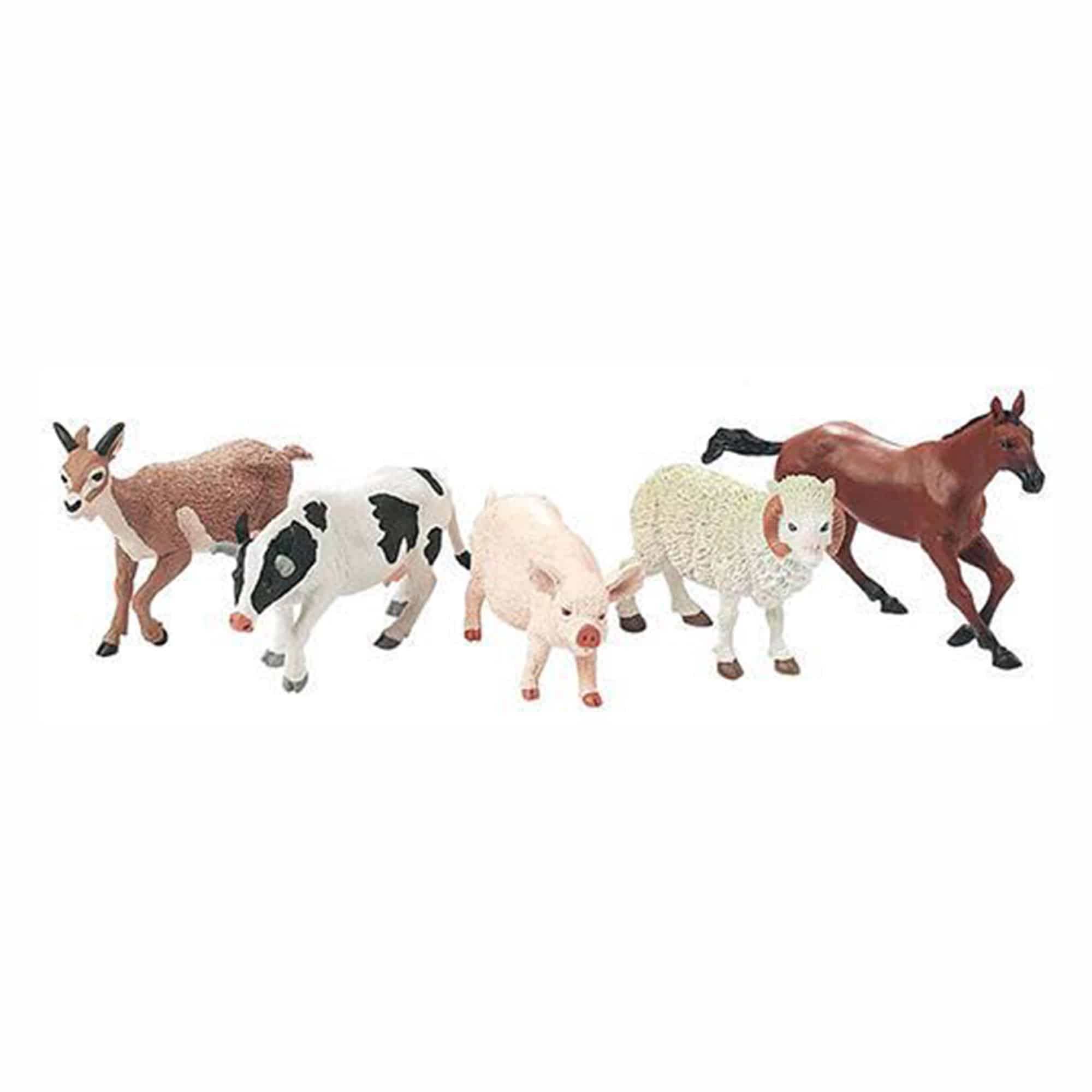 Wild Republic - Large Plastic Farm Animals Collection