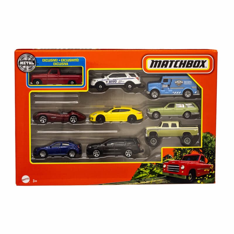 Matchbox Vehicles Assortment 9 pack