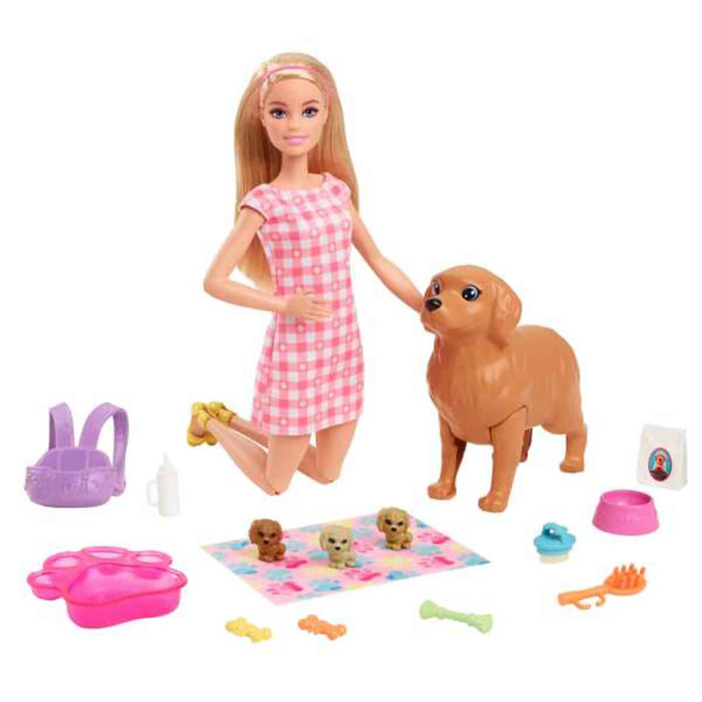 Barbie - Barbie Doll And Pets - Blond