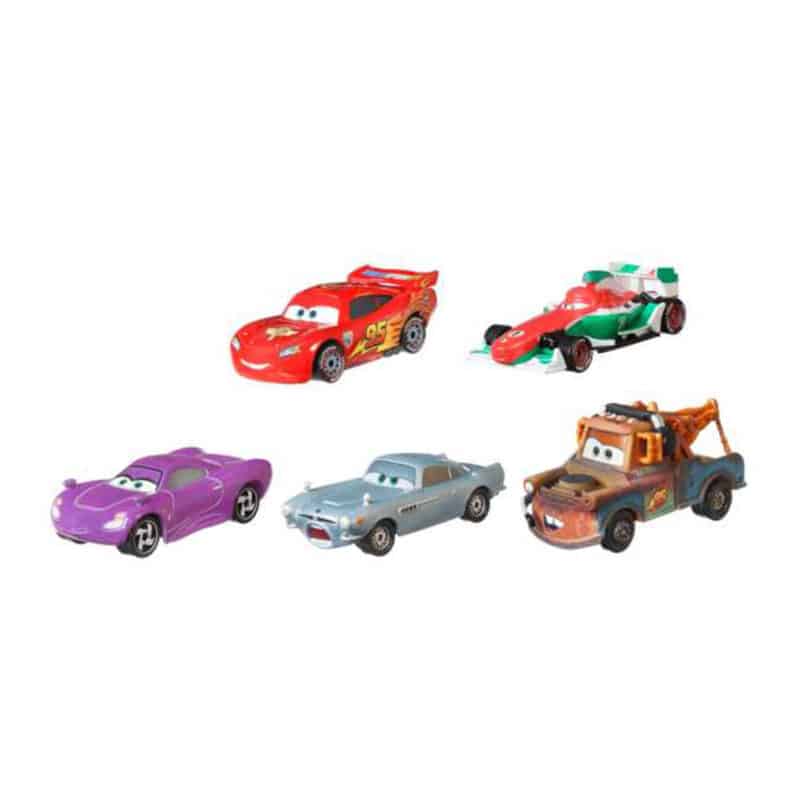 Disney And Pixar Cars 2 Vehicle 5-Pack Collection