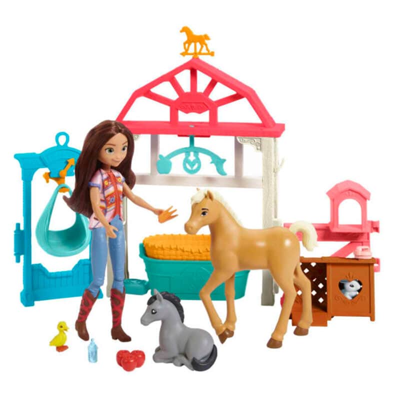Dreamworks - Spirit Untamed - Lucky's Foal Nursery Playset