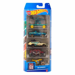 Hot Wheels 5 Car Gift Pack - HW Sports