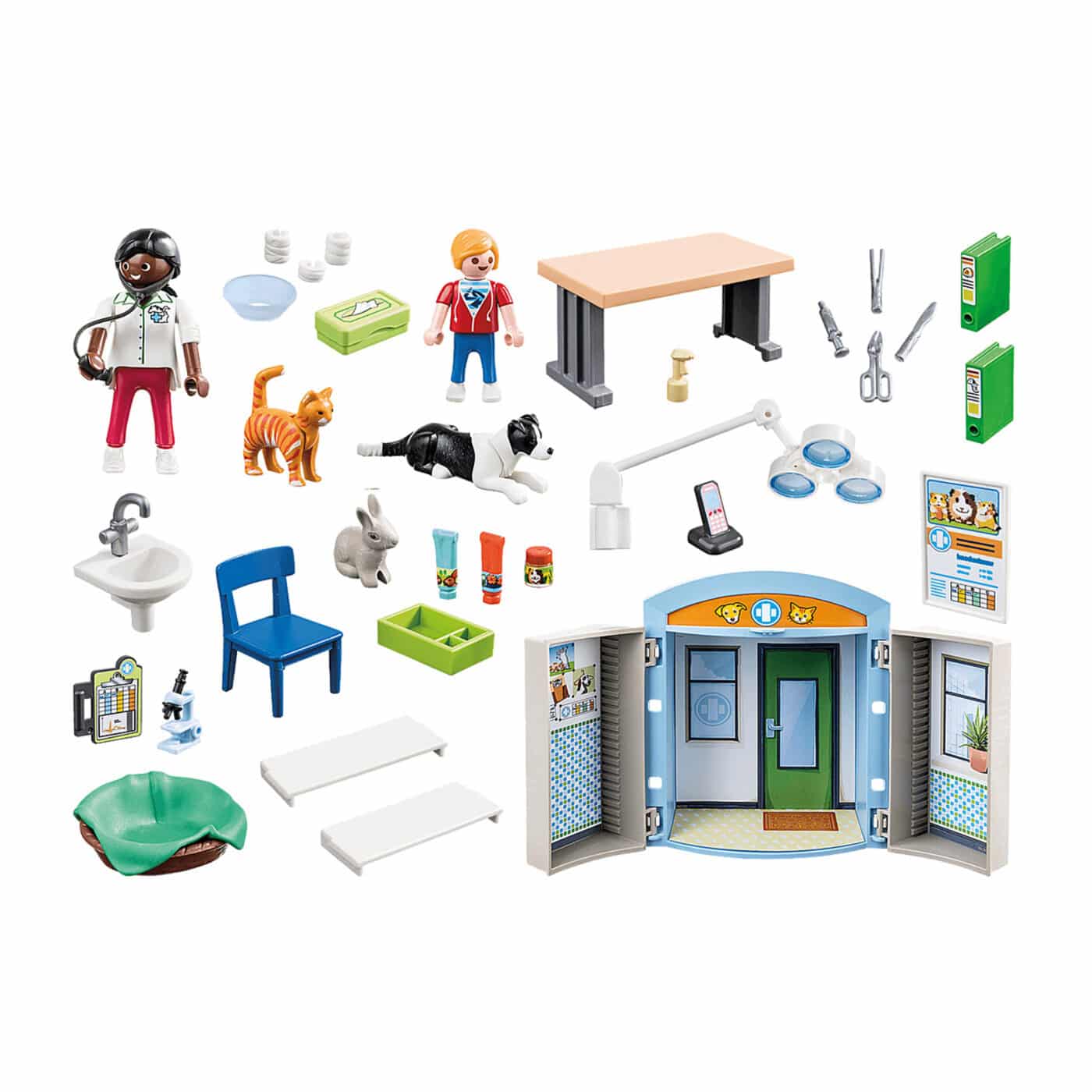 Playmobil - City Life - Vet Clinic Play Box