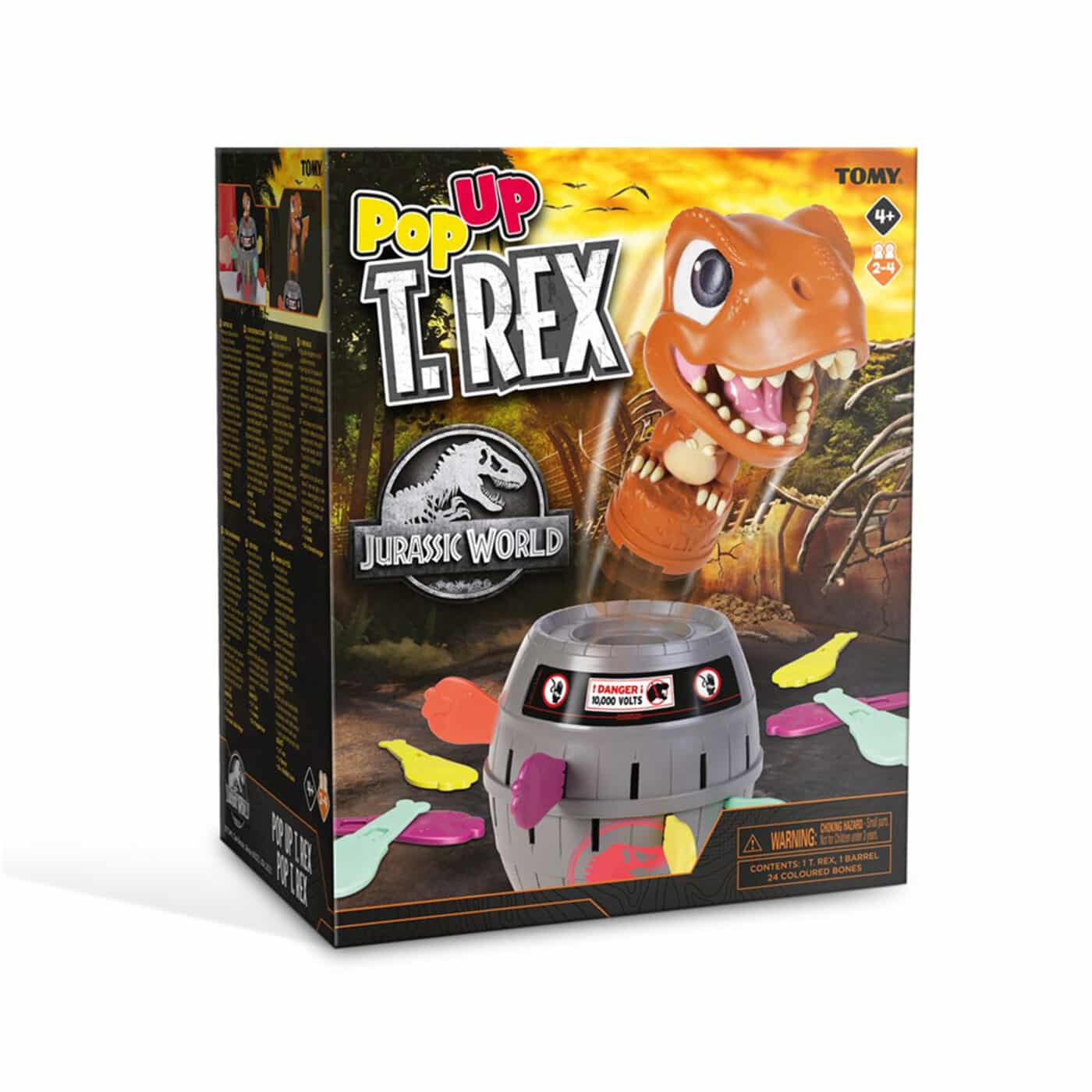 Tomy Jurassic World - Pop Up T-Rex Game