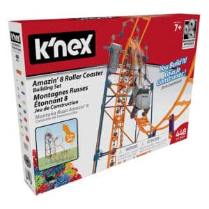 K'Nex - Amazin' 8 Roller Coaster 448 Pieces