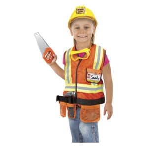 Melissa & Doug - Construction Worker Costume Set