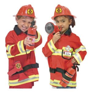 Melissa & Doug - Fire Fighter Role Play Costume Set