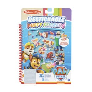 Melissa and Doug - Restickable Puffy Stickers - Paw Patrol Adventure Bay
