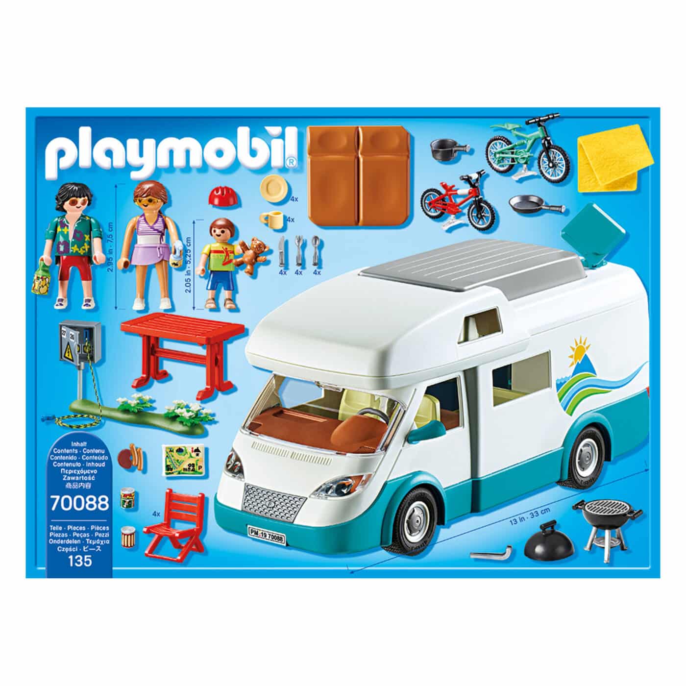 Playmobil - Family Fun Camper 70088