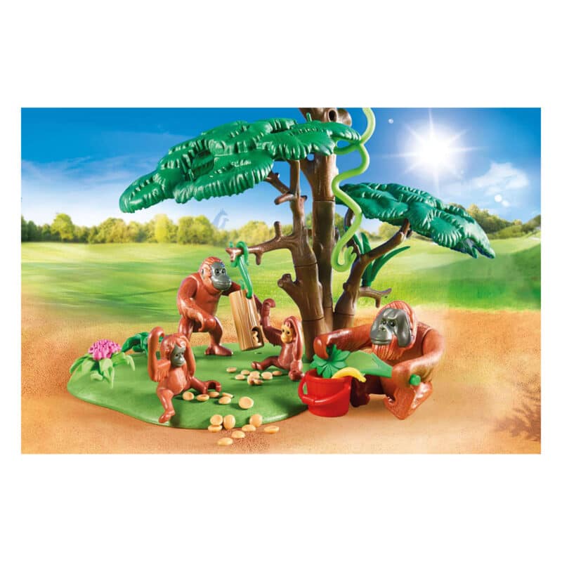 Playmobil - Family Fun - Orangutans with Tree 70345