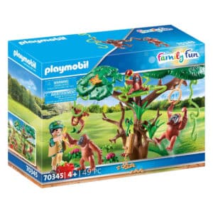 Playmobil - Family Fun - Orangutans with Tree 70345
