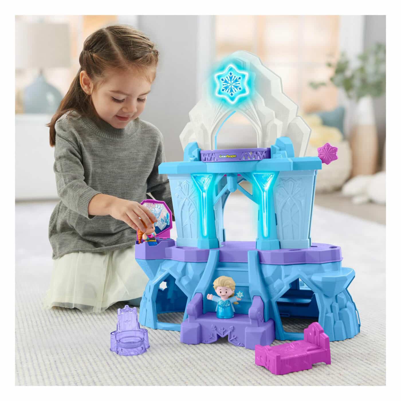 Fisher Price - Little People - Elsa's Enchanted Lights Palace