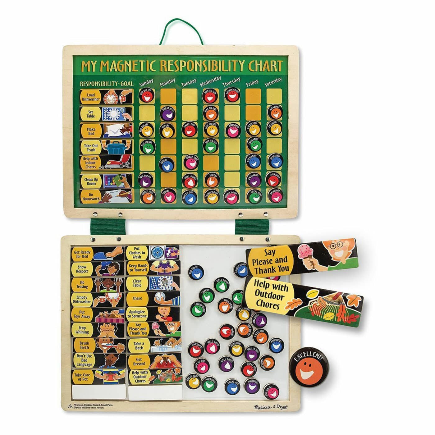 Melissa and Doug - Magnetic Responsibility Chart