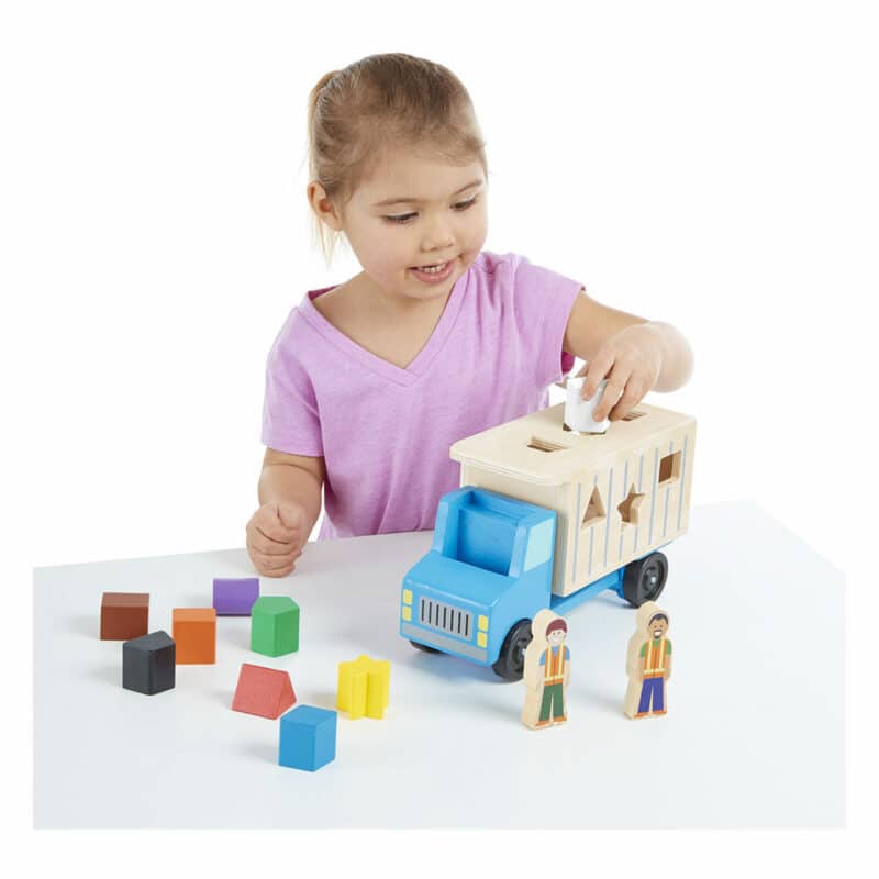 Melissa and Doug - Shape Sorting Dump Truck