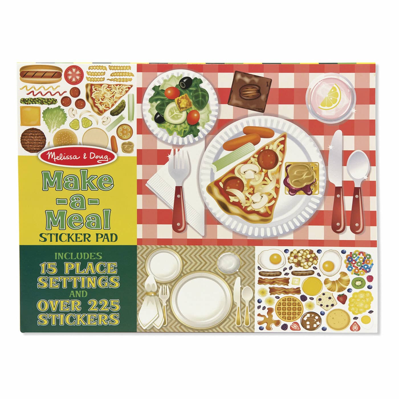 Melissa and Doug - Sticker Pad - Make a Meal