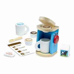 Melissa and Doug - Wooden Brew and Serve Coffee Set