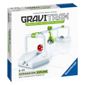 Experience the power of gravity! GraviTrax is the all new STEM track system from Ravensburger! Use your imagination to build superb tracks and set the gravity spheres rolling! Create the element of surprise! Zip along!