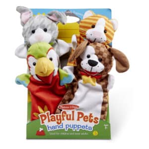 Melissa & Doug Playful Pets Hand Puppets