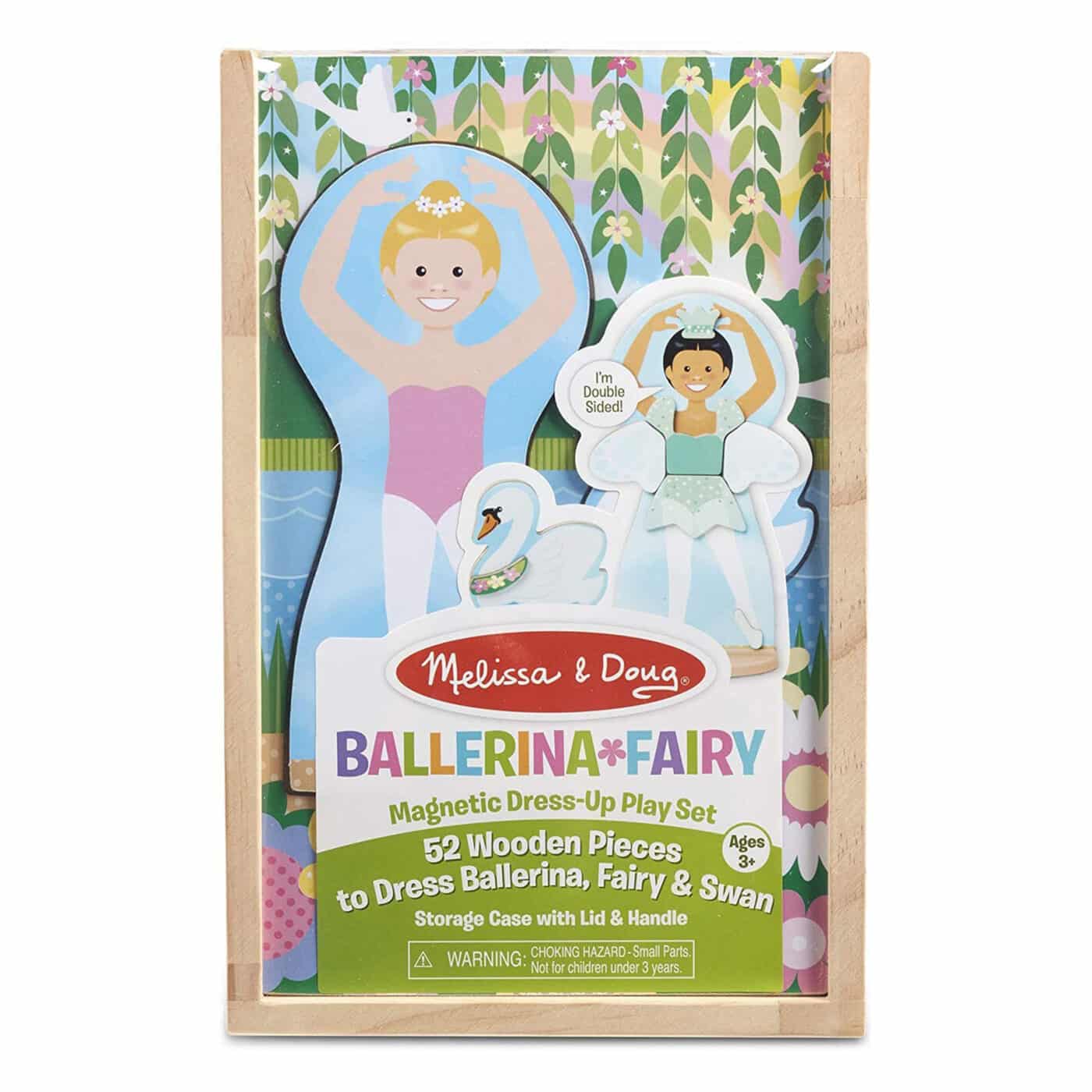 Melissa and Doug - Ballerina Fairy Magnetic Dress Up Play Set