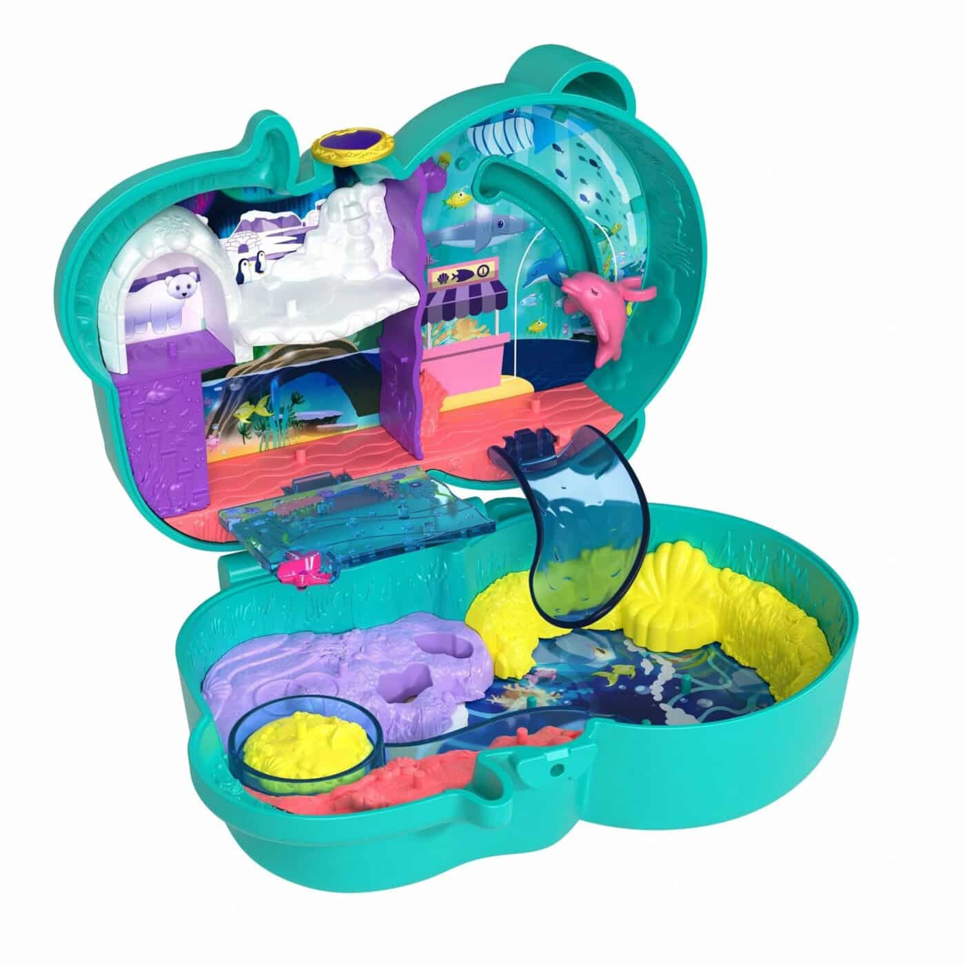 Polly Pocket Otter Aquarium Compact Playset