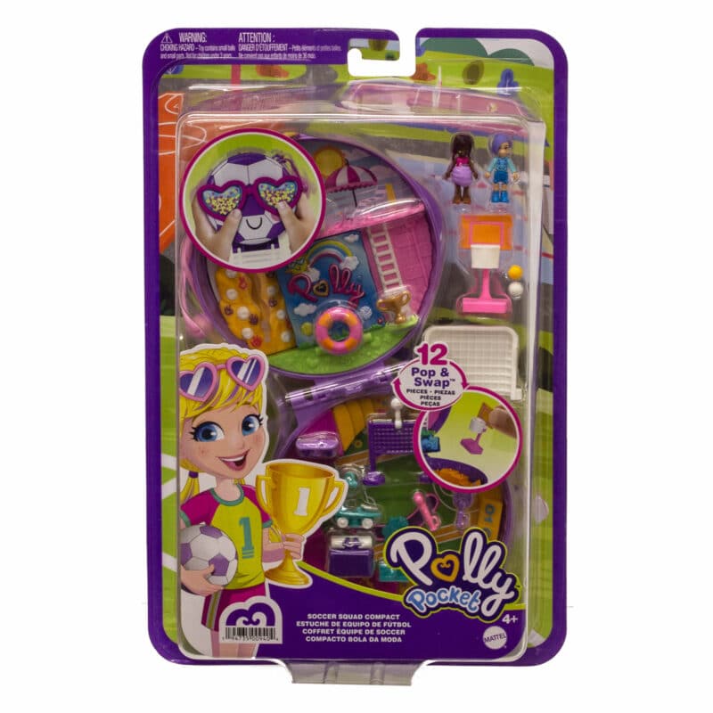 Polly Pocket Soccer Squad Compact Playset