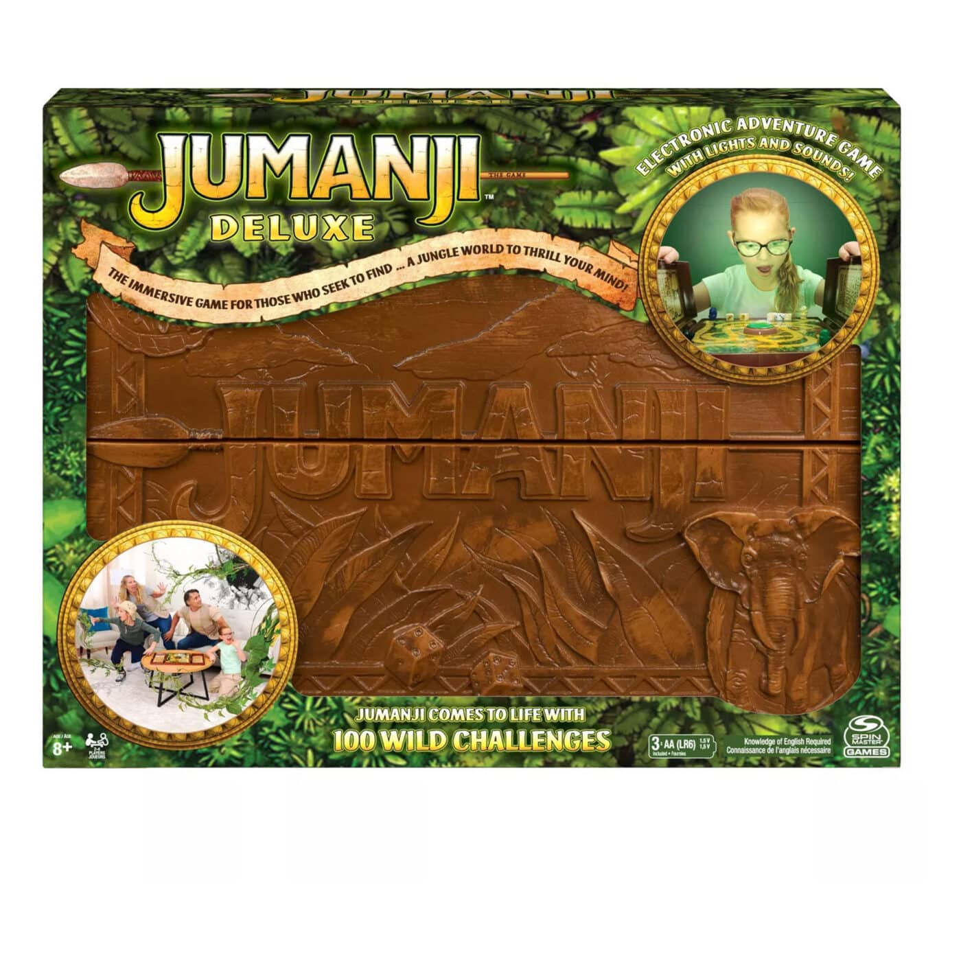 Spin Master Jumanji Deluxe Edition Board Game