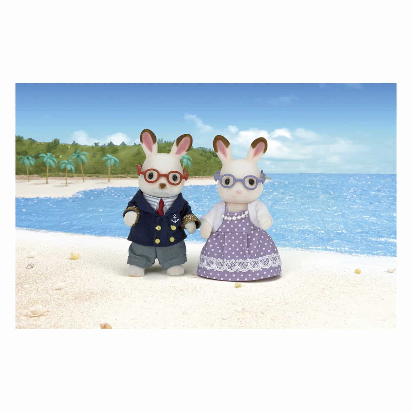 Sylvanian Families Chocolate Rabbit Grandparents SF5190