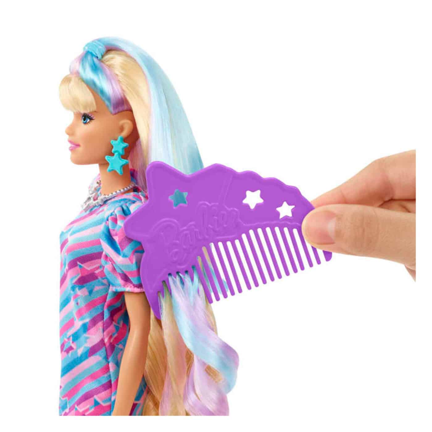 Barbie Barbie Totally Hair Star-Themed Doll