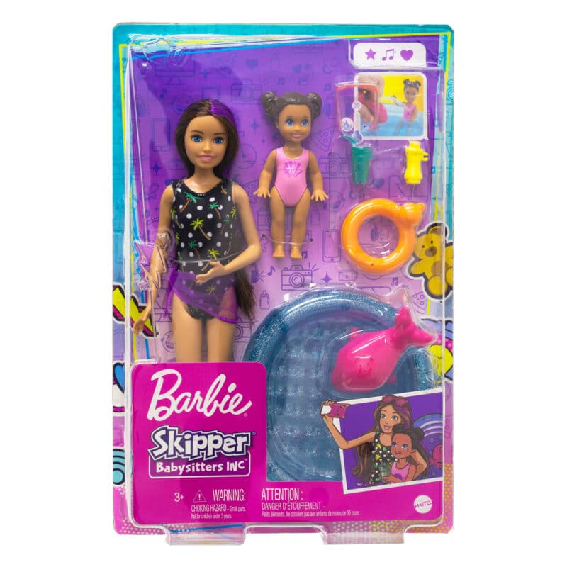 Barbie Skipper Babysitters Inc Doll Playset - Water-Theme