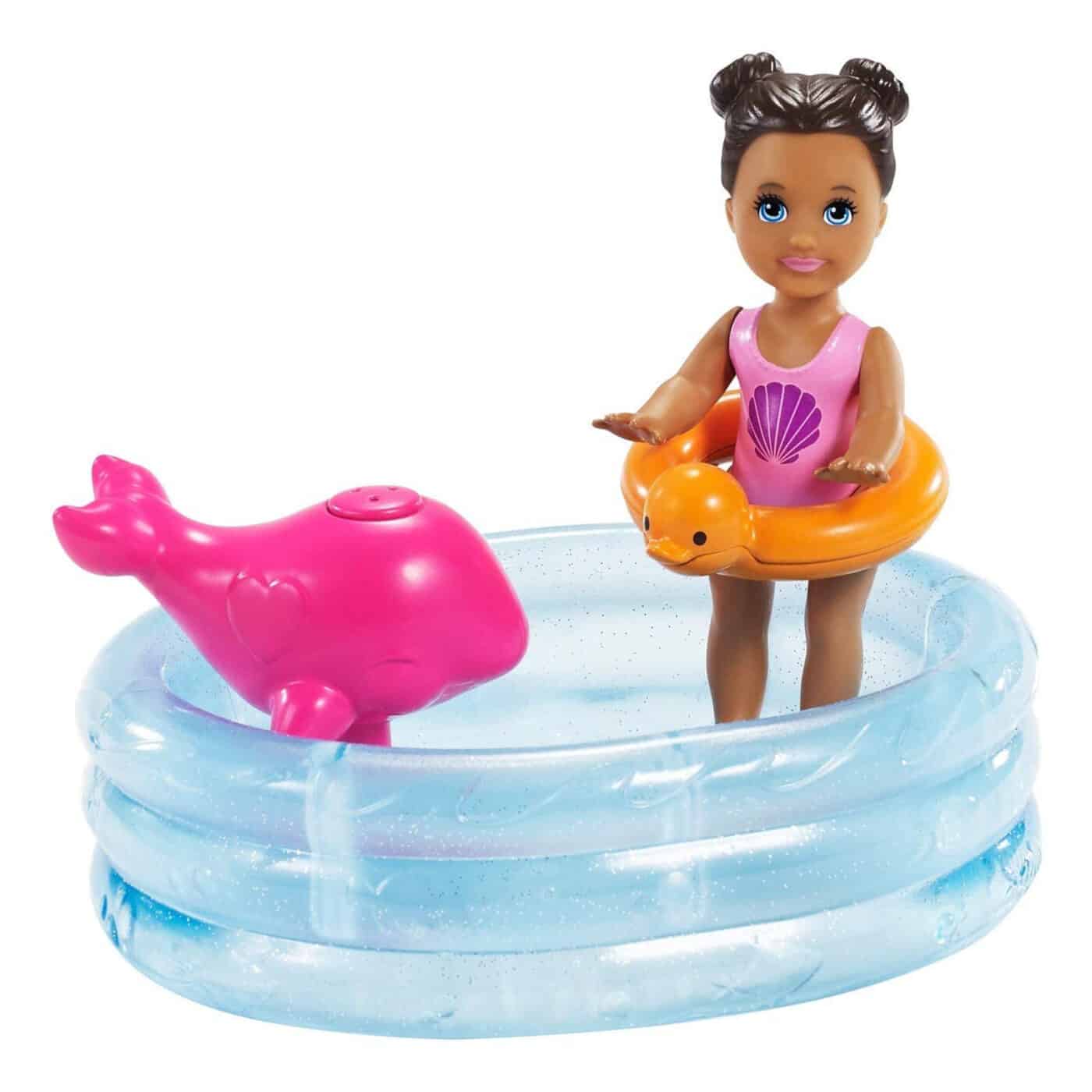 Barbie - Skipper Babysitters Inc Doll Playset - Water-Theme