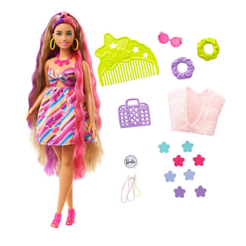Barbie - Totally Hair Flower-Themed Doll
