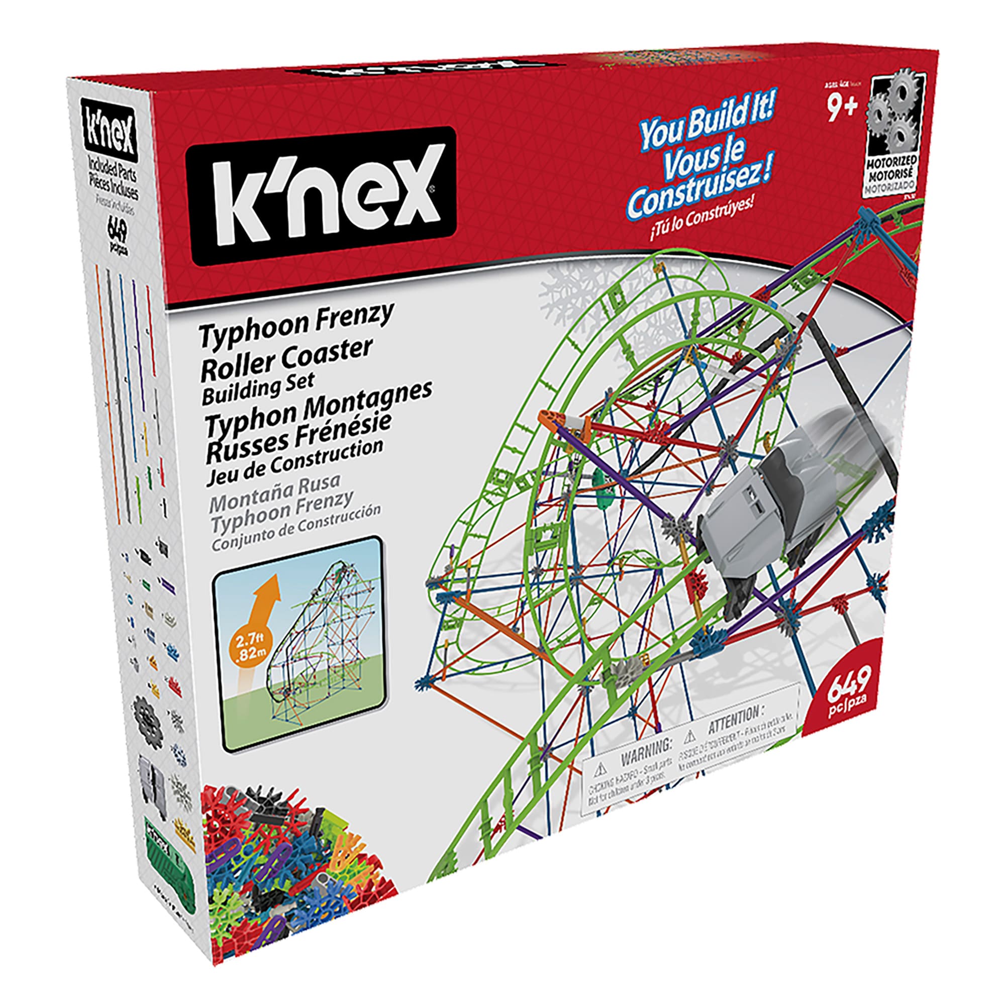 Knex Typhoon Frenzy Roller Coaster Online Toys Australia
