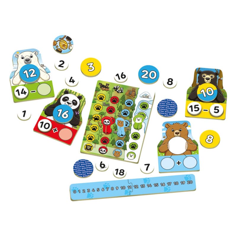 Orchard Toys Number Bears Game