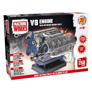 Machine Works V8 Engine Model Kit box front