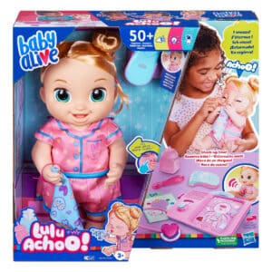 Baby Alive Lulu Achoo Blond Hair Doll