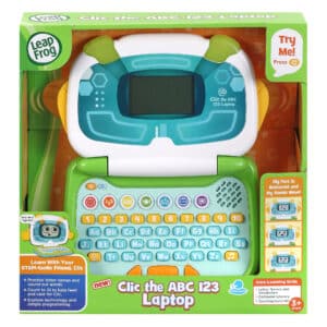 LeapFrog Click the ABC 123 Laptop Green