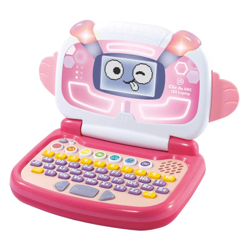 LeapFrog Click the ABC 123 Laptop Pink