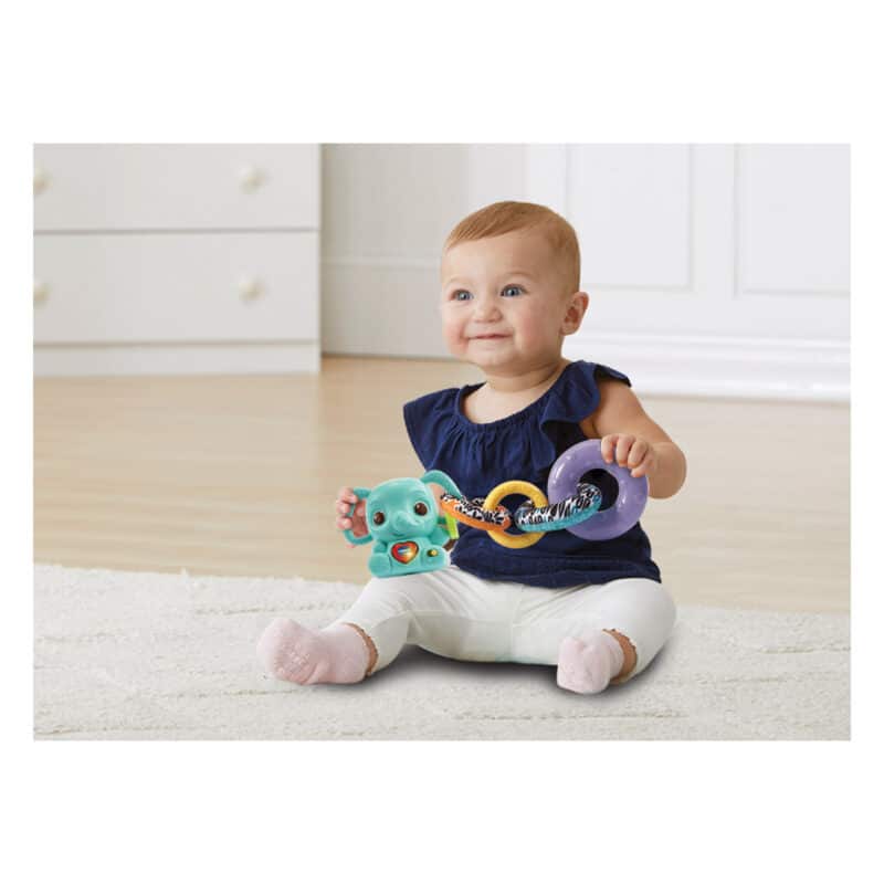 Vtech Baby - Stack, Rattle and Link Elephant