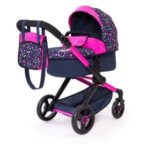 Bayer Xeo Compact Doll Pram Confetti