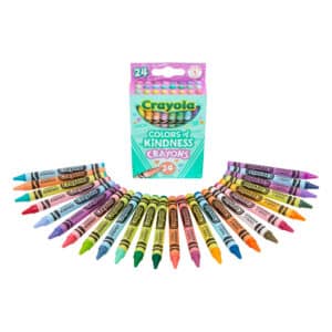 Crayola Colours of Kindness Crayons - 24 Pack