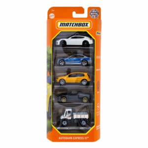 Matchbox 5-Pack Vehicles-Autobahn Express III