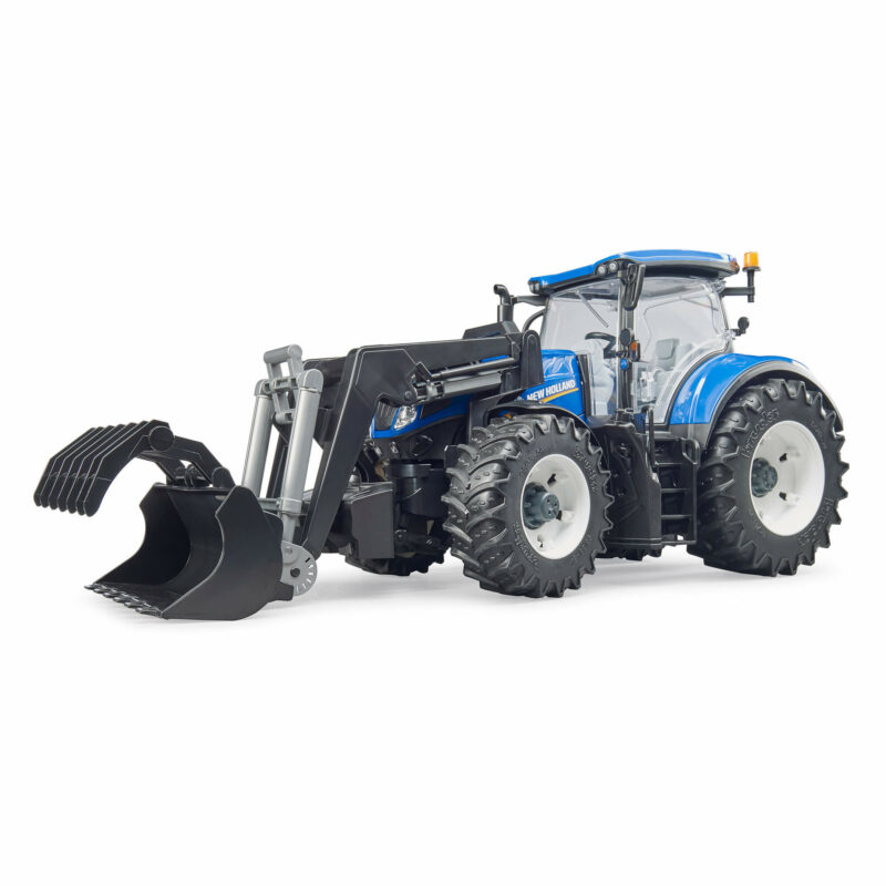 Bruder New Holland T7.315 with slip-on front loader-image gallery 2