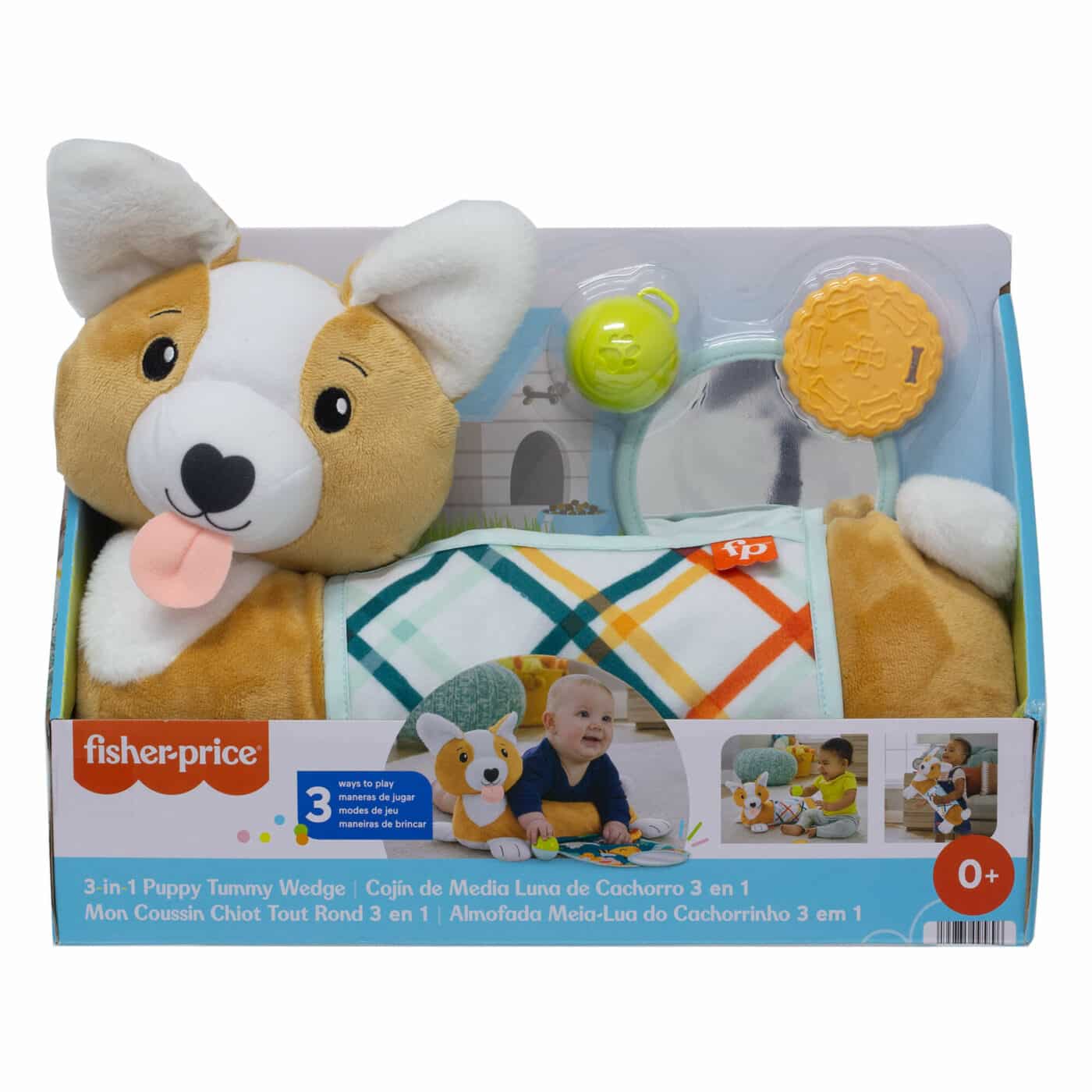 Fisher-Price-3-in-1-Puppy-Tummy-Wedge