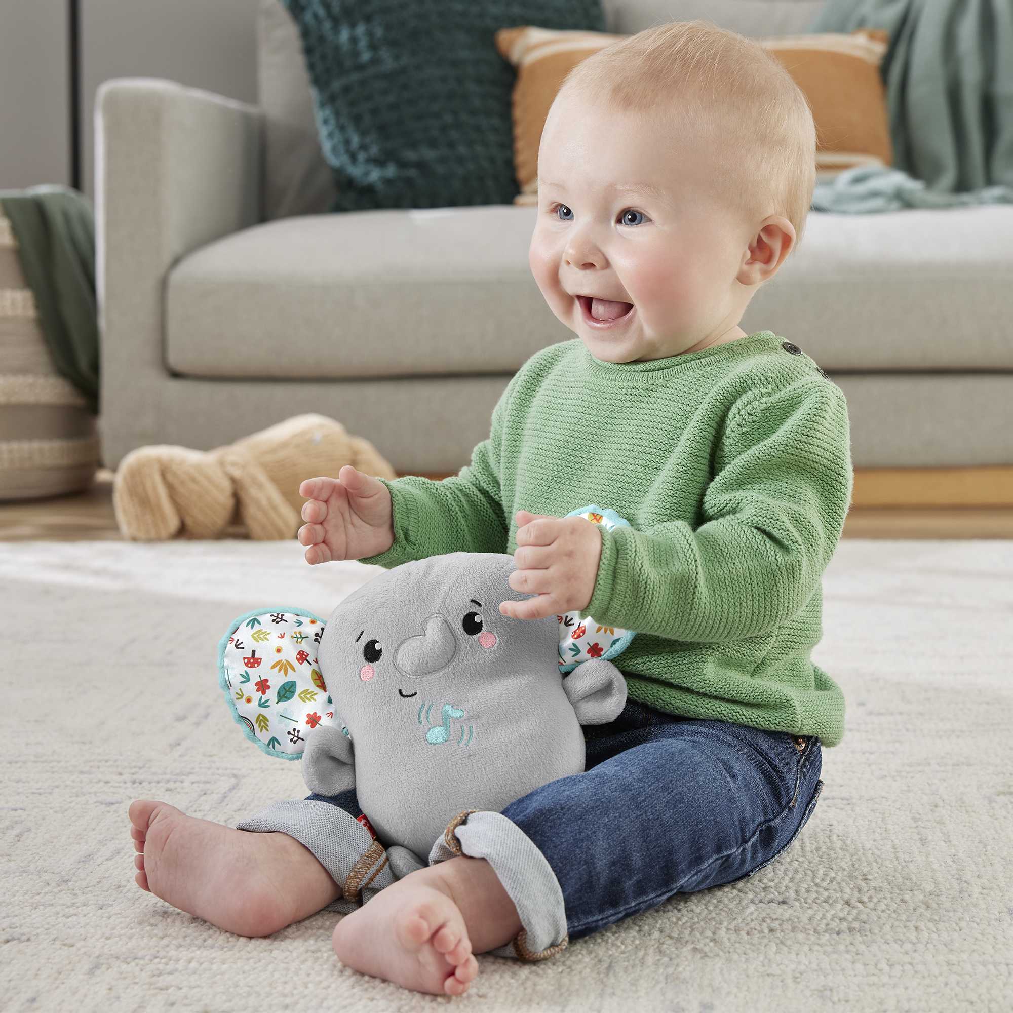 Fisher Price Calming Vibes Elephant Soother Online Toys Australia