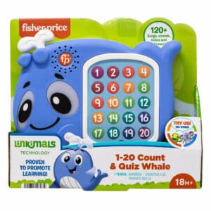 Fisher Price Linkimals - 1-20 Count & Quiz Whale