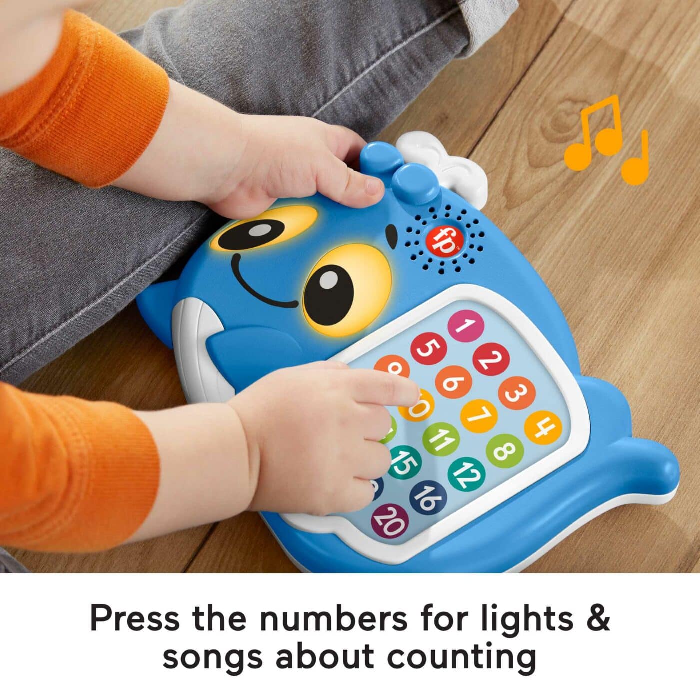 Fisher Price Linkimals 1-20 Count & Quiz Whale