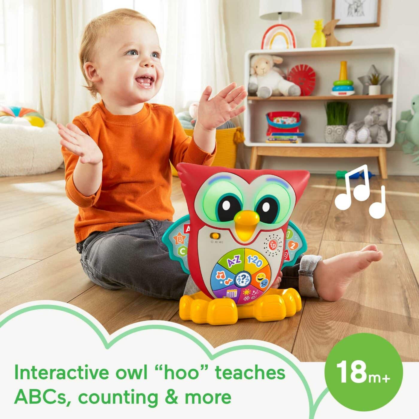 Fisher Price Linkimals Light-Up & Learn Owl